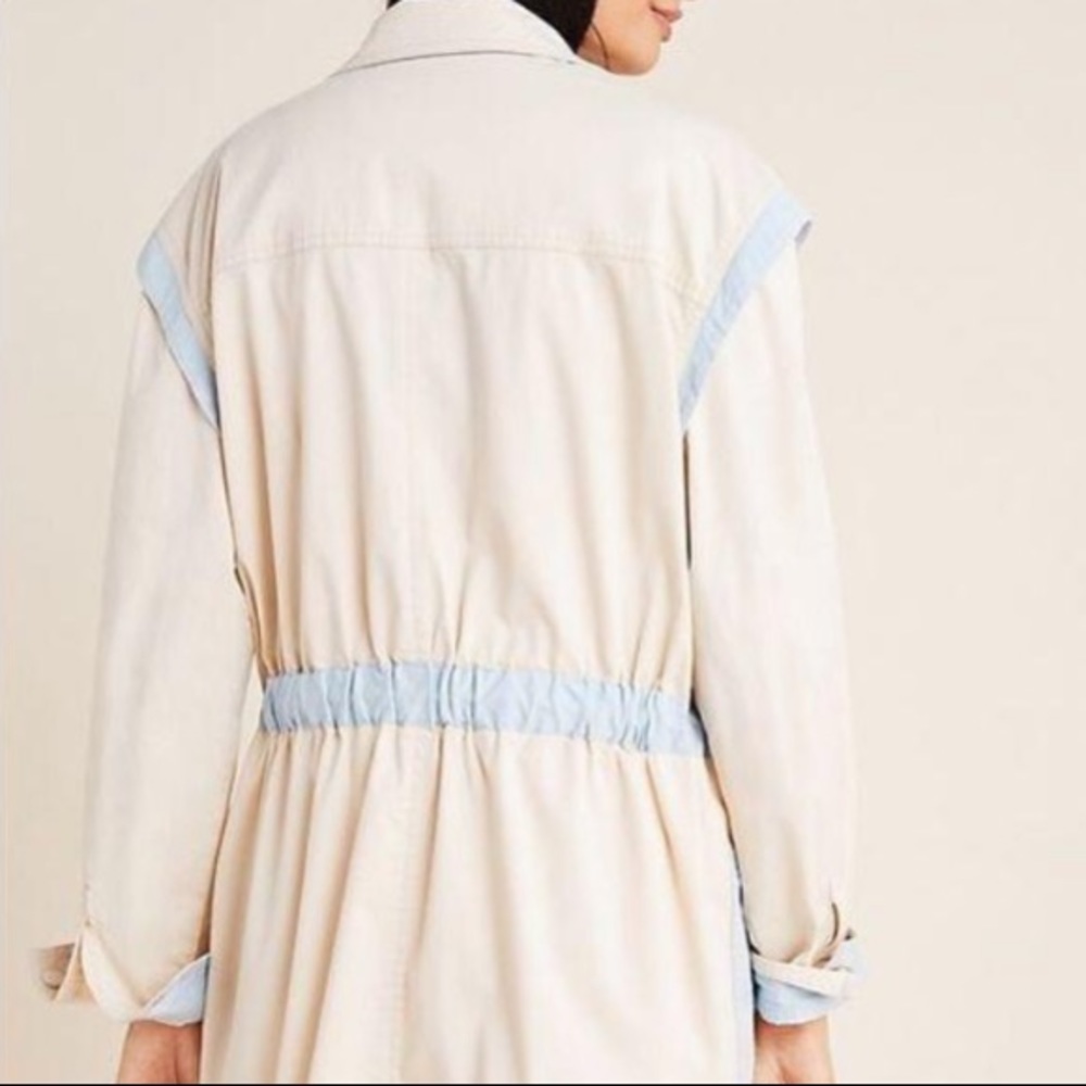 Anthropologie Retro Colorblock Utility Jacket - Picture 5 of 13